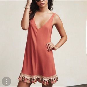 Reformation Taurus tassel dress